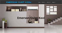 Desktop Screenshot of emersonquietkool.com